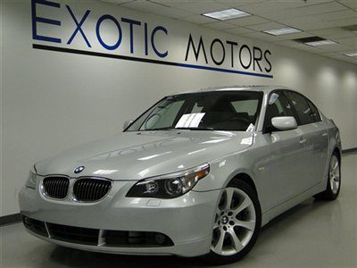 2005 bmw 545i! 6-speed sport pkg xenons nav heated-sts pdc cd-6 only 46k miles
