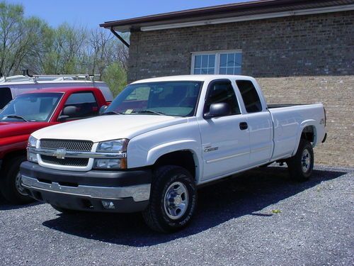 2004 chevrolet k2500hd quad-cab 4x4  duramax turbo diesel allison automatic 4x4