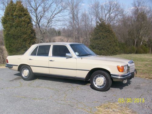 1973 mercedes benz 450se near mint, low mileage-world class car