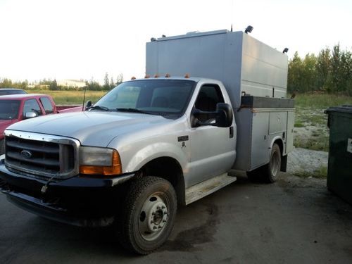 01 f-450 diesel 4x4 service body