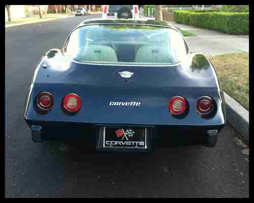 1978 Corvette. 25th ANNIVERSARY Edition.  2nd OWNER.  CALIFORNIA CAR., US $7,500.00, image 7