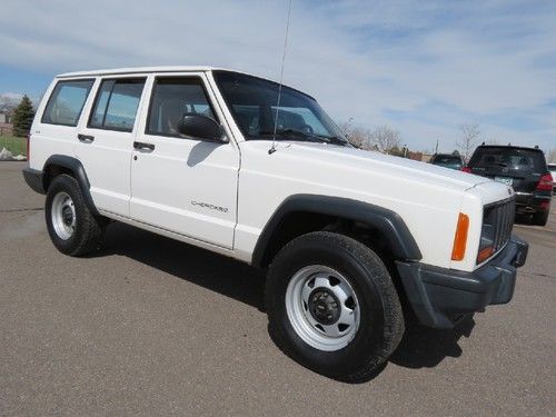 1997 jeep cherokee 5 speed 4x4 6 cylinder 4.0 great shape no salt local trade