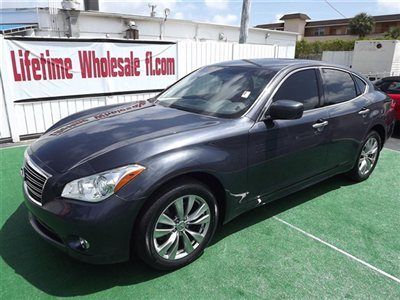 Fl 2011 m37x awd only 34k miles nav cam leather roof factory warr carfax cert!