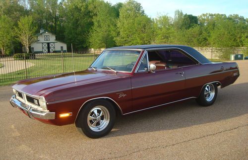 1971 dodge dart swinger documented w/original window sticker-california car