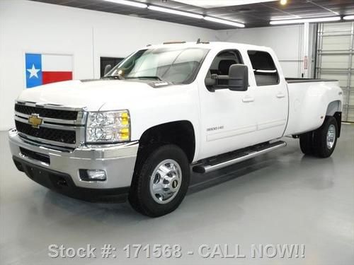 2011 chevy silverado 3500hd 4x4 ltz crew diesel drw 20k texas direct auto
