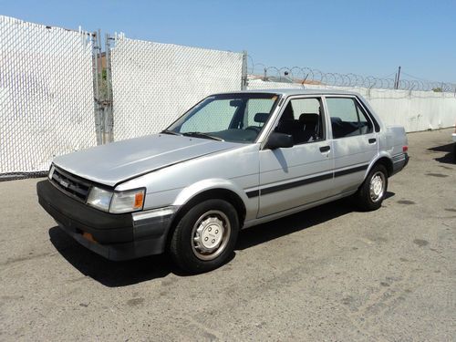 1987 toyota corolla, no reserve