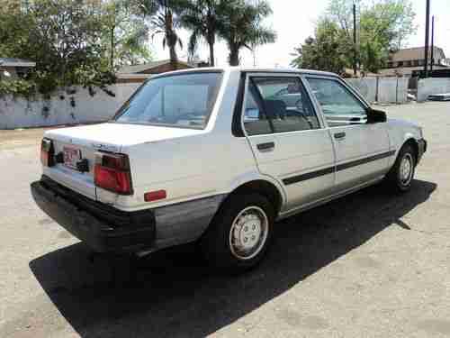 1987 Toyota Corolla, NO RESERVE, image 3