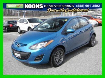 2012 mazda mazda2 sport hatchback-super low miles!! 4 speed manuel! gas saver!!