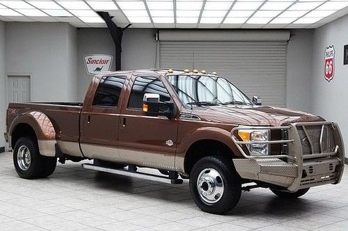 2011 ford f350 diesel 4x4 dually navigation sunroof powerstroke 1 texas owner