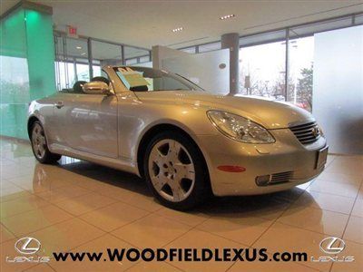 2004 lexus sc430; low miles; showroom car!