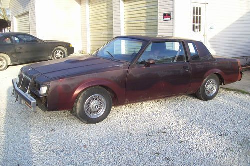 85 buick regal t-type rare v6 turbo car n/r