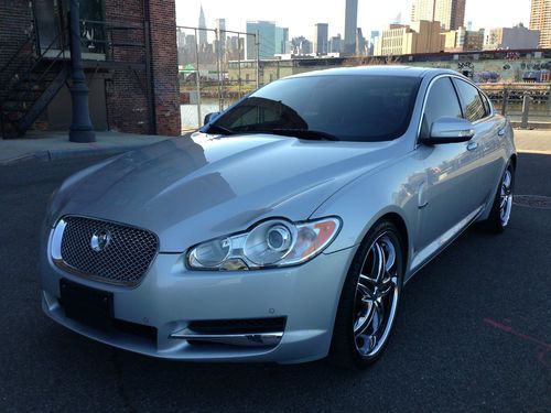 2009 jaguar xf supercharged 4.2l navi backup cam xenon 22" b&amp;w sound keyless go