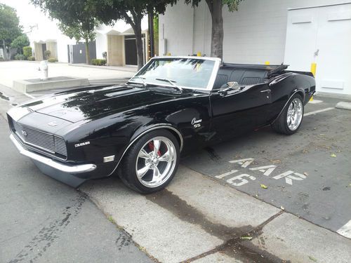 1968 camaro convertible "no reserve" ss/rs 396 big block clone