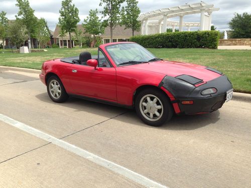 1991 mazda miata base convertible 2-door 1.6l