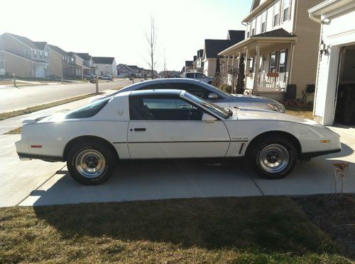 1984 trans am, white, 67k original miles, 383 cid, automatic