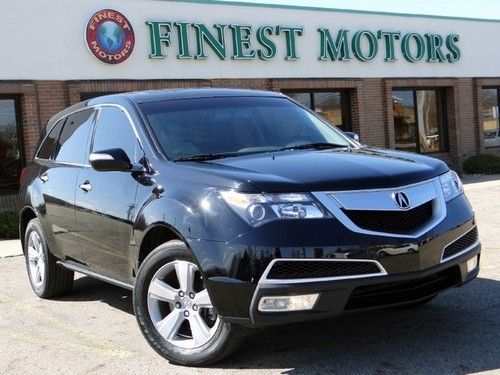 2011 (11) acura mdx camera black warranty 1 owner loaded