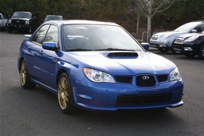 2007 subaru impreza wrx turbo awd. clean on wheels.