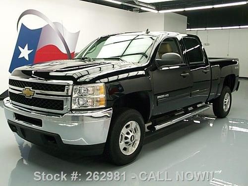 2011 chevy silverado 2500 hd lt crew 4x4 leather 38k mi texas direct auto