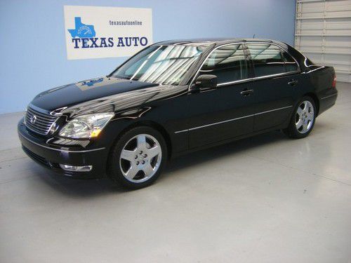 We finance!!!  2006 lexus ls 430 automatic roof cooled seats wood keyless xenon!