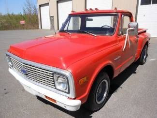 1972 red 350 v8 runs great body &amp; interior good!