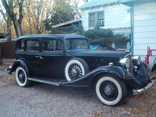 1933 buick series 80 large gangster car