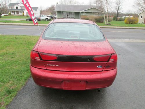 2000 ford escort lx sedan--clean, runs great--very low reserve