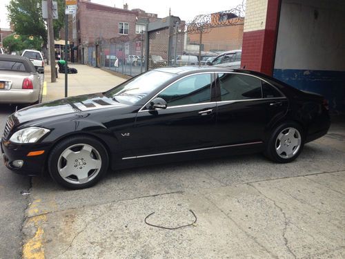 2007 mercedes-benz s600 base sedan 4-door 5.5l