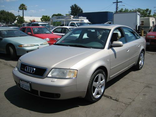 2000 audi a6 quattro base sedan 4-door 2.7l, no reserve