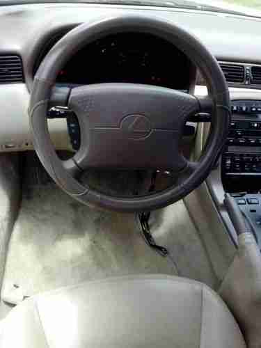 1995 Lexus SC400 Base Coupe 2-Door 4.0 Pearl white New Paint New Tan Leather, US $6,000.00, image 8