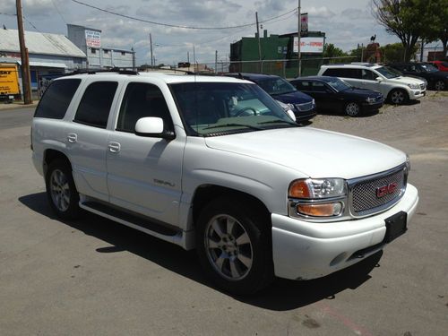 2006 gmc yukon denali sport utility 6.0l navigation dvd loaded chrome wheels