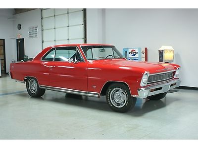 1966 chevrolet nova ss  yes, a real ss 118 vin nice car take a look !!