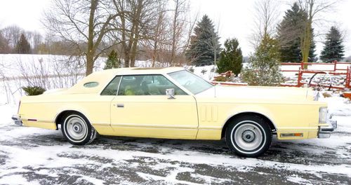 1977 lincoln mark v continental - stunning!!!  ~~~no reserve~~~