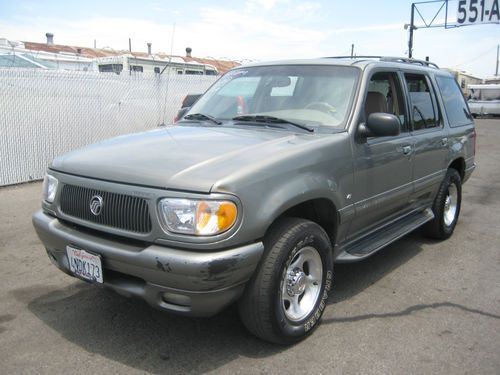 2000 mercury mountaineer base sport utility 4-door 5.0l, no reserve