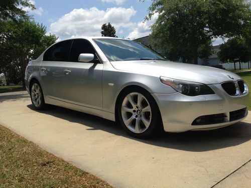 05 bmw 545i sport sunroof nav 18in-alloys  xenon