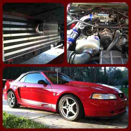 1999 Ford Mustang Steeda GT Q Convertible 2-Door 4.6L, image 2