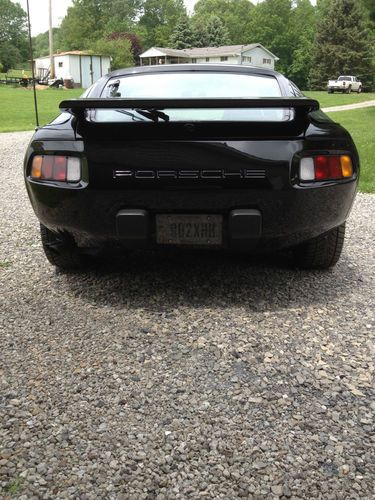 1984 porsche 928s black v8 automatic