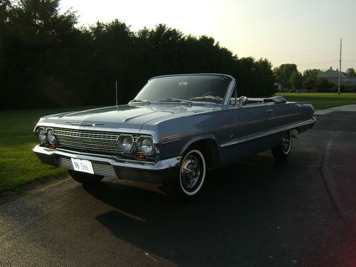 1963 chevrolet impala convertible
