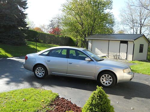 Silver audi a6 quattro, great condition!