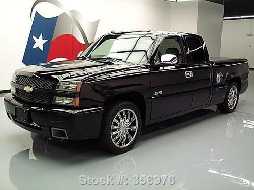 2005 chevy silverado ss ext cab sunroof 20" wheels 66k texas direct auto