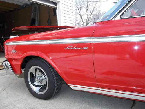 1963 Ford Fairlane 500 Coupe 302 hp Restored 2010 4000 milles!  No Post, image 4