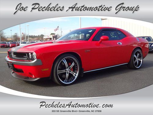2009 dodge challenger srt8 coupe 2-door 6.1l custom performance package