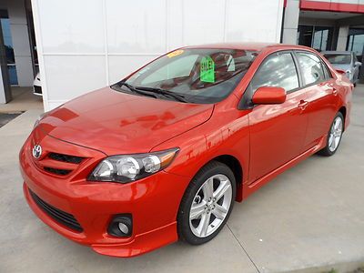 2013 toyota corolla s special edition in hot lava 0% for 60 months