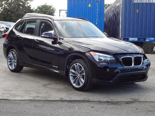 2013 bmw x1 damaged salvage fixer economical luxurious loaded runs only 1k miles