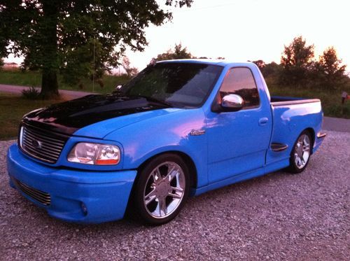 Grabber blue 2000 f150 lightning replica harley 20s 5.4 dohc lincoln navigator