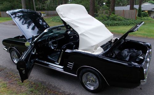 1966 ford mustang convertible, no reserve, sell worldwide, one sweet ride