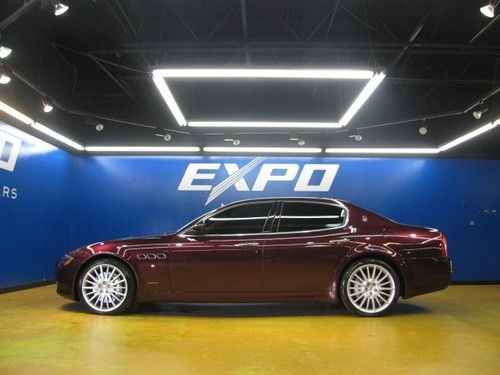 Maserati quattroporte s executive pack navigation ipod cooled seats 10kmiles!