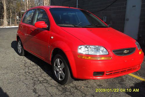 2008 chevrolet aveo 5 hatchback 5-speed, 76k miles, honda fit, kia, ford focus