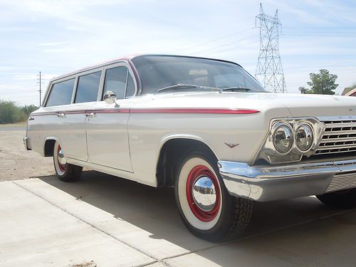 1962 belair 4 door wagon ratrod impala hot rod cruizer station wagon retro
