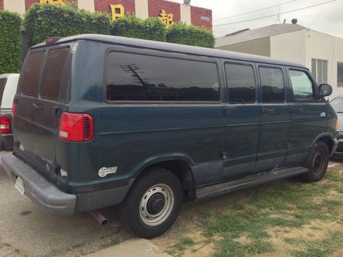 2000 dodge ram 2500 cargo van with cng fuel system low miles 37k