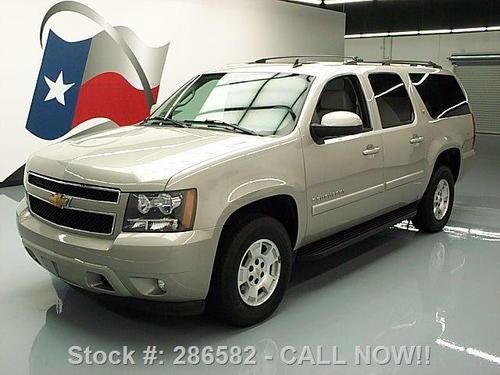 2007 chevy suburban 3lt 4x4 6-pass htd leather sunroof  texas direct auto